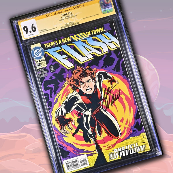 Flash #92 DC Comics CGC Signature Series 9.6 Signed Mark Waid