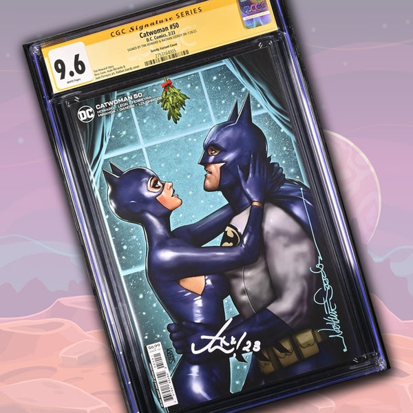 Catwoman #50 Szerdy Variant DC Comics CGC Signature Series 9.6 Signed Szerdy, Howard