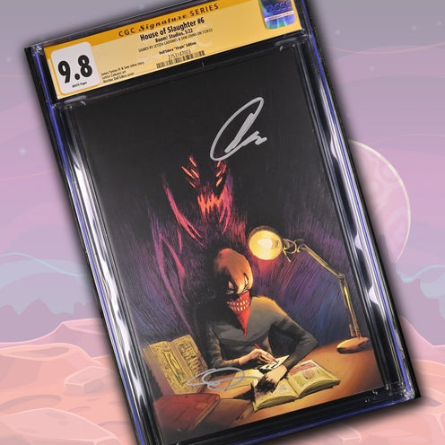 House of Slaughter #6 1:25 Dell'Edera Virgin Edition CGC Signature Series 9.8 Signed Cadonici, Johns