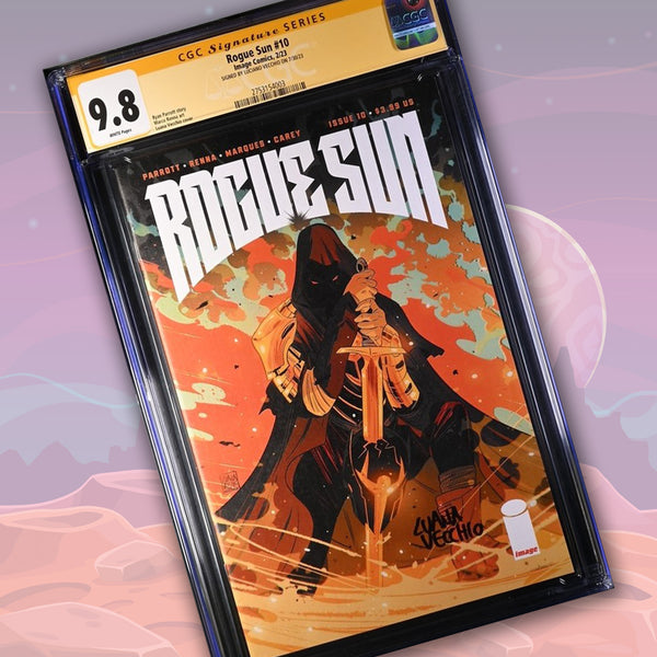 Rogue Sun #10  Image Comics CGC Signature Series 9.8 Signed Luana Vecchio GalaxyCon