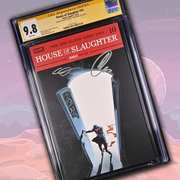 House of Slaughter #10 Boom! Studios CGC Signature Series 9.8 Signed Letizia Cadonici, Sam Johns