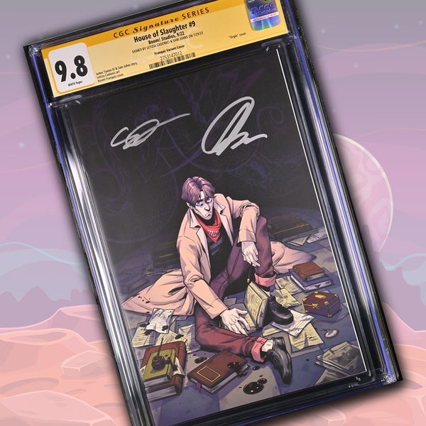 House of Slaughter #9 Boom! Studios Franquiz cover CGC Signature Series 9.8 Signed Cadonici, Johns