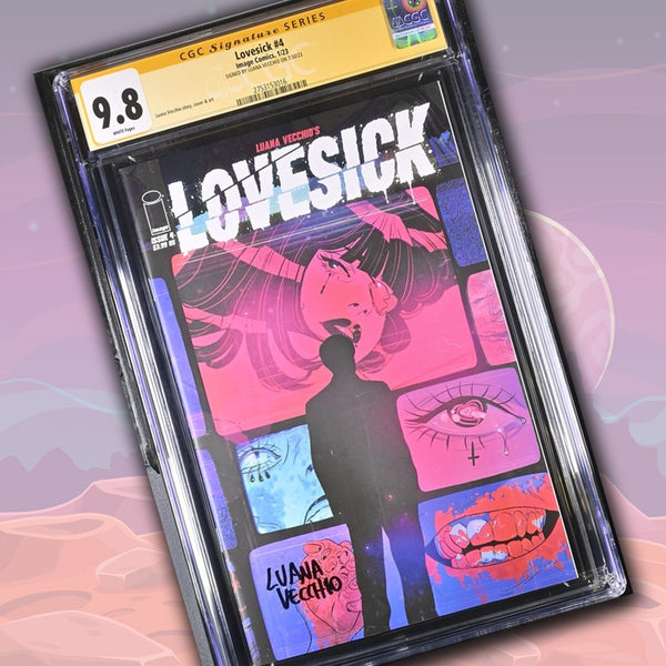 Lovesick #4 Image Comics CGC Signature Series 9.8 Signed Luana Vecchio