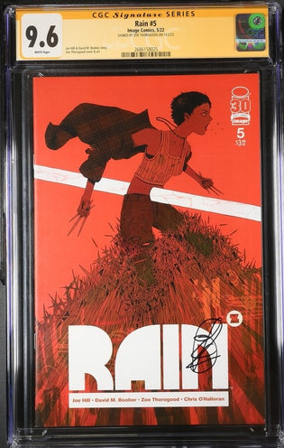 Rain #5 Image Comics CGC Signature Series 9.6 Signed Zoe Thorogood