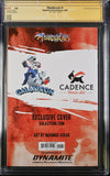 Thundercats #1 Asrar Virgin Variant Cover GalaxyCon Exclusive CGC Signature Series 9.8 x2 Signed Moss, Shalvey