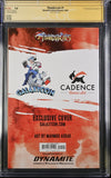 Thundercats #1 Asrar Variant Cover GalaxyCon Exclusive CGC Signature Series 9.8 x2 Signed Moss, Shalvey