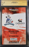 Thundercats #1 Asrar Variant Cover GalaxyCon Exclusive CGC Signature Series 9.8 x2 Signed Moss, Shalvey