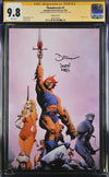 Thundercats #1 Variant Cover Z Dynamite Comics CGC Signature Series 9.8 x2 Signed Moss, Shalvey