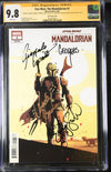 Star Wars: The Mandalorian #1 Aja Variant Marvel Comics CGC Signature Series 9.8 Signed x4 by Barnes, Jeanty, Esposito, Swallow