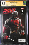 Daredevil: Black Armor #1 Marvel Comics Grassetti Variant CGC Signature Series 9.8 Signed DG Chichester