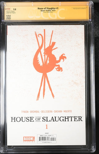 House of Slaughter #1 Frison Variant Cover CGC Signature Series 9.8 Signed Jenny Frison