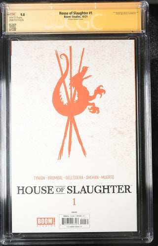 House of Slaughter #1 Frison Variant Cover CGC Signature Series 9.8 Signed Jenny Frison GalaxyCon