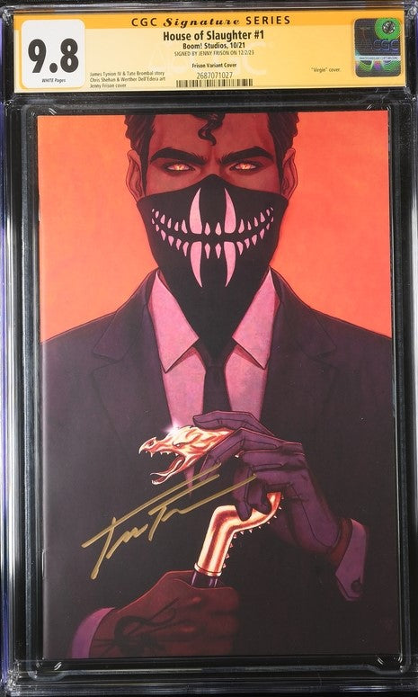 House of Slaughter #1 Frison Variant Cover CGC Signature Series 9.8 Signed Jenny Frison GalaxyCon