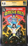 Omega Men #3 DC Comics CGC Signature Series 9.8 Signed Mike DeCarlo