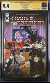 Transformers #1 Galaxycon Edition A IDW Publishing CGC Signature Series 9.4 Signed Peter Cullen