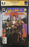 Who's Who in Star Trek #1 DC Comics CGC Signature Series 8.5 Signed William Shatner