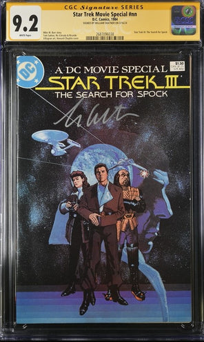 Star Trek: The Movie Special #nn DC Comics CGC Signature Series 9.0 Signed William Shatner