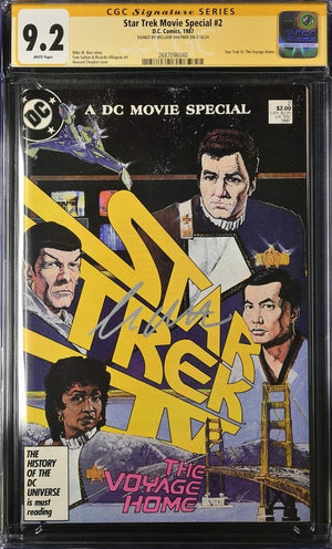 Star Trek Movie Special #2 DC Comics CGC Signature Series 9.2 Signed William Shatner