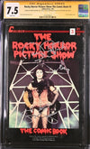 Rocky Horror Picture Show: The Comic Book #3 CGC Signature Series 7.5 Cast x3 Signed Bostwick, Sarandon, Curry