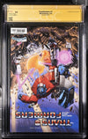 Transformers #1 GalaxyCon Exclusive Cover A IDW CGC Signature Series 9.8 Signed Cullen, Welker