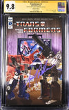 Transformers #1 GalaxyCon Exclusive Cover A IDW CGC Signature Series 9.8 Signed Cullen, Welker