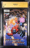 Transformers #1 Galaxycon Edition A CGC Signature Series 9.6 Signed Cullen, Welker