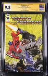 Transformers #1 GalaxyCon Exclusive Cover B IDW CGC Signature Series 9.8 Signed Cullen, Welker