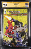 Transformers #1 GalaxyCon Exclusive Cover B IDW CGC Signature Series 9.8 Signed Cullen, Welker GalaxyCon