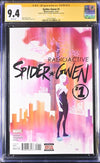 Spider-Gwen #1 Marvel Comics CGC Signature Series 9.4 Signed & Sketch Robbi Rodriguez