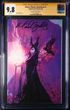 Disney Villains Maleficent #1 GalaxyCon Exclusive Gaydos Virgin Variant CGC Signature Series 9.8 Signed Michael Gaydos GalaxyCon