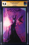 Disney Villains Maleficent #1 GalaxyCon Exclusive Gaydos Virgin Variant CGC Signature Series 9.8 Signed Michael Gaydos GalaxyCon