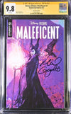 Disney Villains Maleficent #1 GalaxyCon Exclusive Gaydos Variant CGC Signature Series 9.8 Signed by Michael Gaydos GalaxyCon