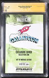 Disney Villains Maleficent #1 GalaxyCon Exclusive Gaydos Variant CGC Signature Series 9.8 Signed by Michael Gaydos GalaxyCon