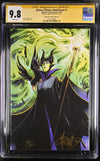 Disney Villains Maleficent #1 GalaxyCon Exclusive Andolfo Virgin Variant CGC Signature Series 9.8 Signed Mirka Andolfo GalaxyCon