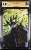 Disney Villains Maleficent #1 GalaxyCon Exclusive Andolfo Virgin Variant CGC Signature Series 9.8 Signed Mirka Andolfo GalaxyCon