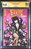 Elvira In Monsterland #1 Dynamite Entertainment GalaxyCon Edition CGC Signature Series 9.8 Signed Georges Jeanty