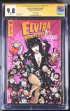 Elvira In Monsterland #1 Dynamite Entertainment GalaxyCon Edition CGC Signature Series 9.8 Signed Georges Jeanty