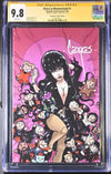 Elvira In Monsterland #1 Dynamite Entertainment GalaxyCon Edition CGC Signature Series 9.8 Signed Georges Jeanty