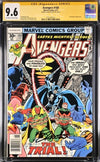 Avengers #160 Marvel Comics CGC Signature Series 9.6 Signed Jim Shooter