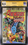 Avengers #167 Marvel Comics CGC Signature Series 8.5 Signed Jim Shooter