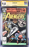 Avengers #215 Marvel Comics CGC Signature Series 9.8 Signed Jim Shooter