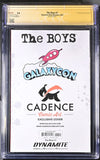 The Boys #1 Dynamite Comics Trade Edition CGC Signature Series 9.8 Signed Michael Gaydos GalaxyCon