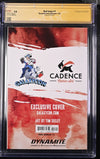 Red Sonja #1 GalaxyCon Edition B Virgin Dynamite CGC Signature Series 9.8 Signed Tim Seeley GalaxyCon