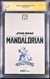 Star Wars: The Mandalorian Season 2 #1 Marvel Comics CGC Signature Series 9.8 Signed Rodney Barnes GalaxyCon