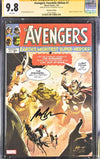 Avengers: Facsimile Edition #1 GalaxyCon Edition Marvel Comics CGC Signature Series 9.8 Signed Rafael Albuquerque GalaxyCon