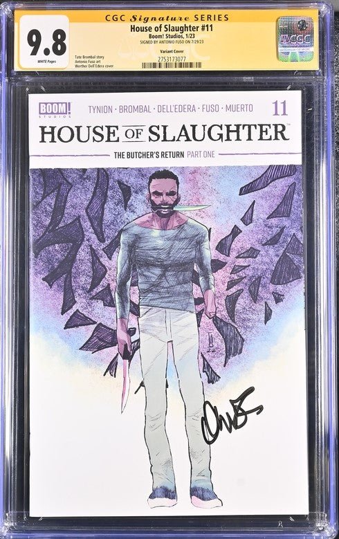 House of Slaughter #11 Boom! Studios Werther Dell'Edera Cover CGC Sign