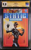 Static #1 Collector's Edition DC/Milestone CGC Signature Series 9.8 Signed Denys Cowan GalaxyCon