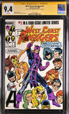 Marvel Comics West Coast Avengers #1 CGC Signature Series 9.4 Signed Breeding & Hall GalaxyCon