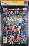 Star Trek #1 DC Comics Newsstand Series CGC Signature Series 9.6 Cast x2 Signed Koenig, Shatner