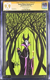 Disney Villains Maleficent #1 GalaxyCon Edition A CGC Signature Series 9.9 Signed & Sketched by Guatavo Duarte